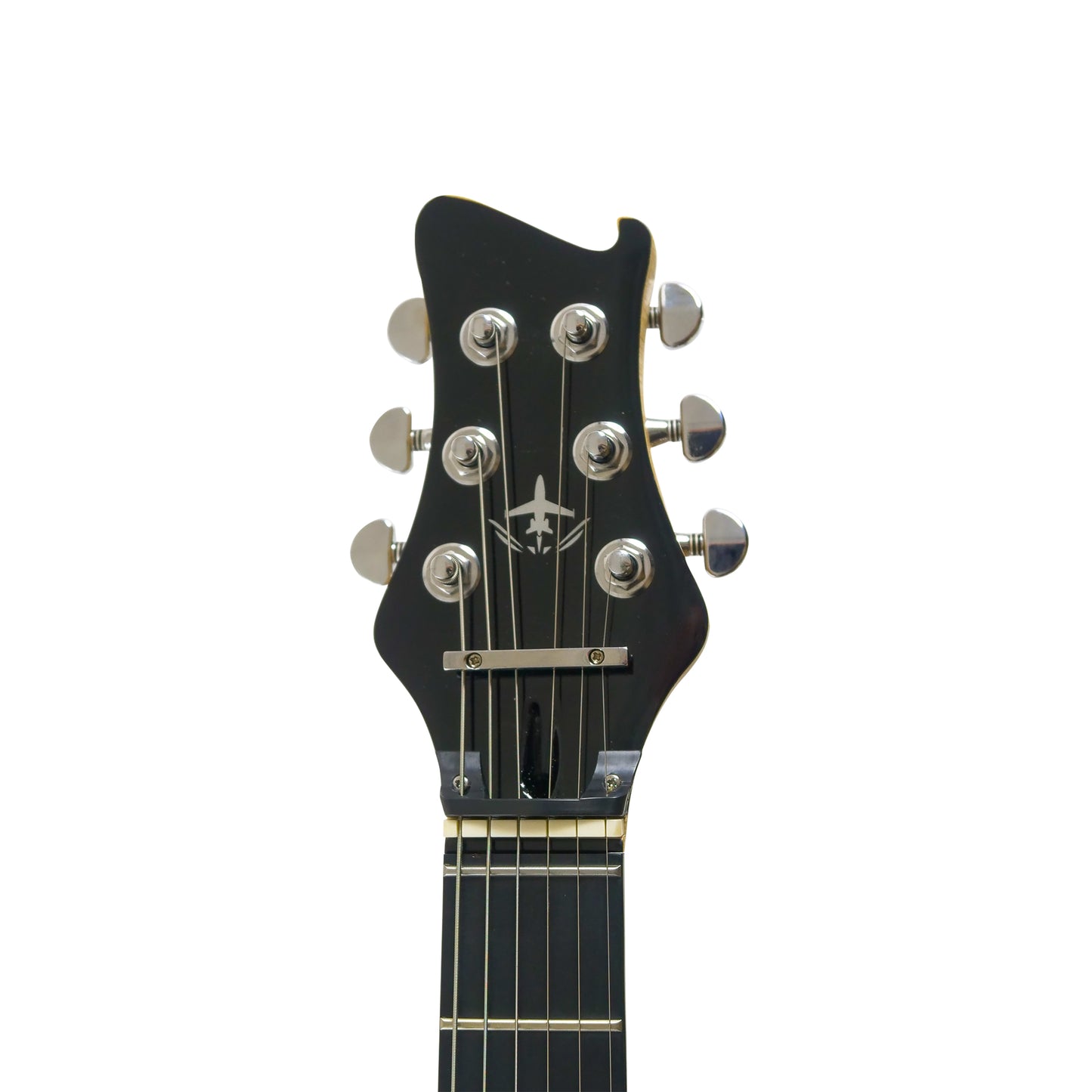 Overhead Electric Cherry Sunburst Travel Guitar - OE990CB