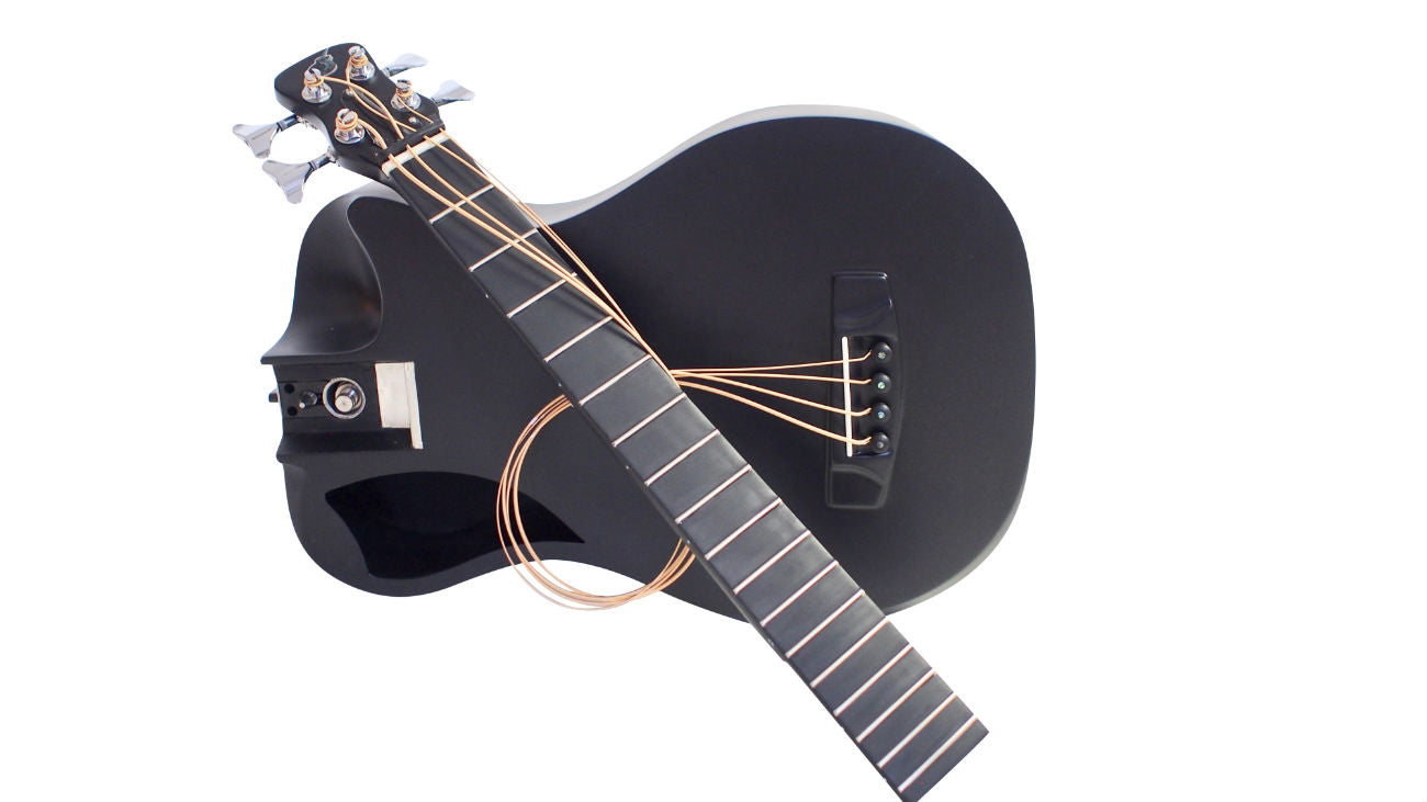 Carbon Black Matte Travel Bass-OB660M