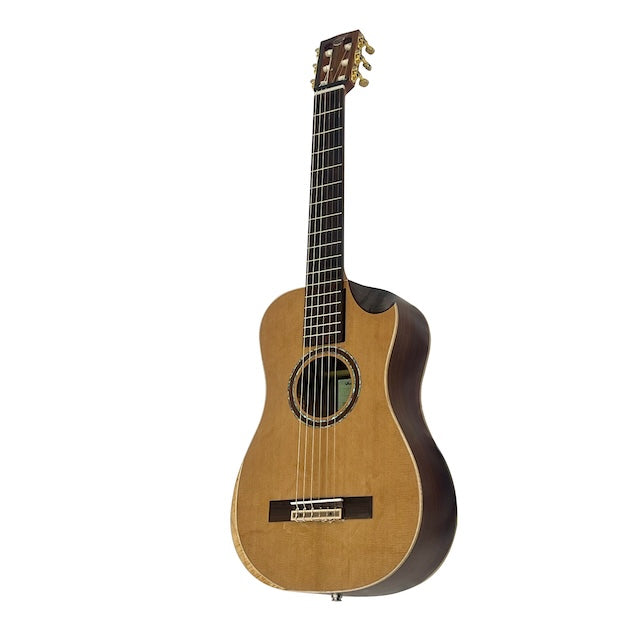 NEW! Solid Cedar / Solid Pau Ferro Classical Travel Guitar – OC522C