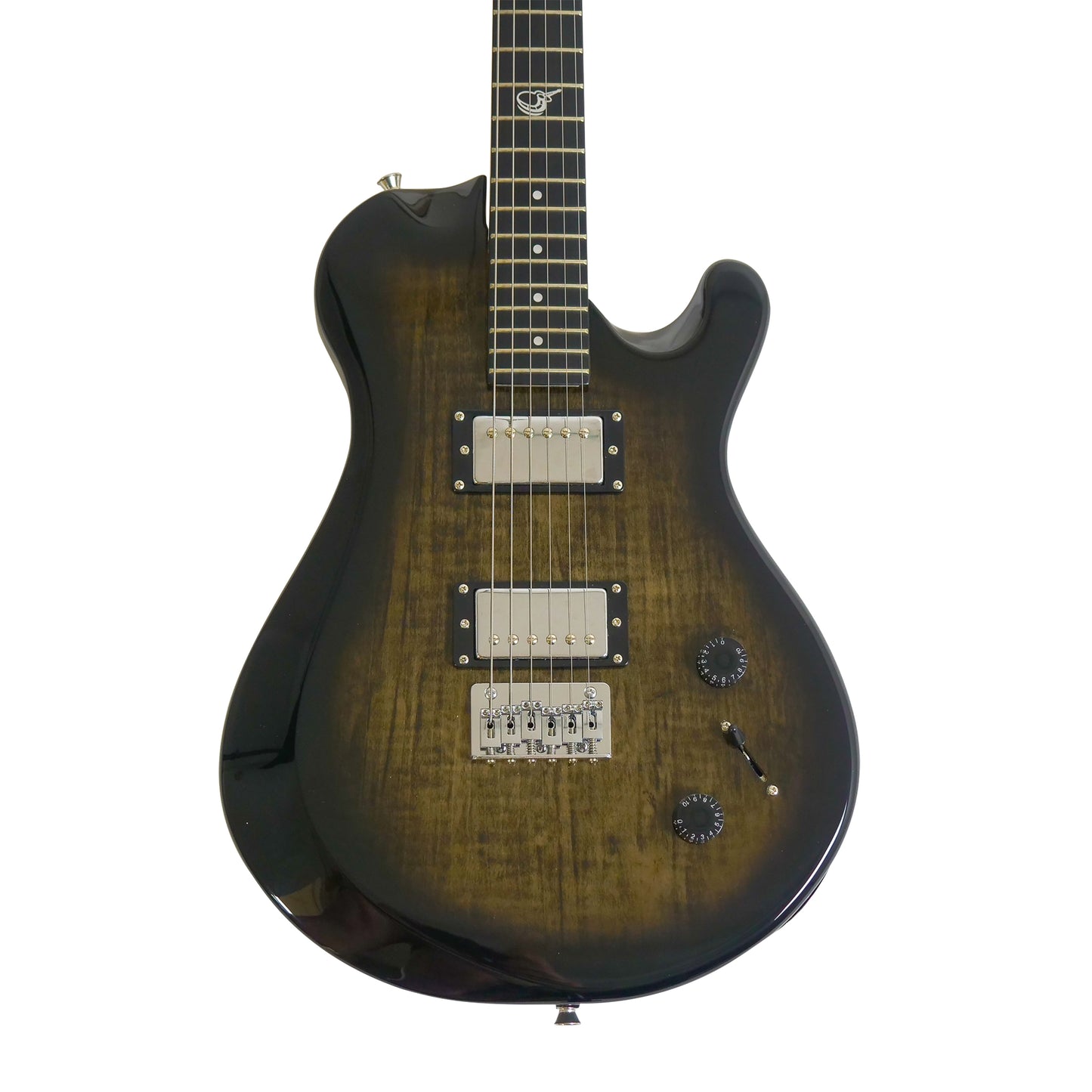 Overhead Electric Black Travel Guitar – OE990BK