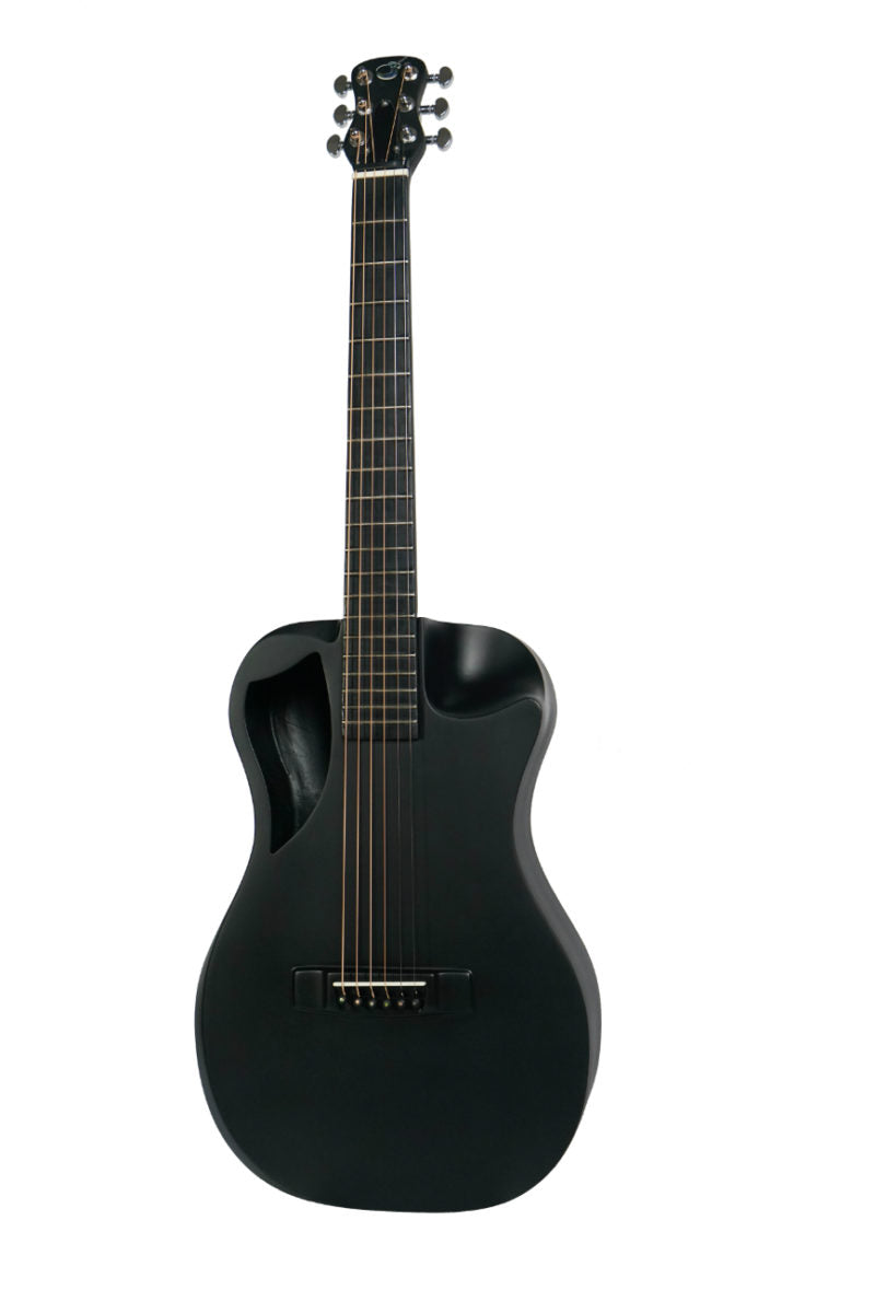 Black Matte Carbon Travel Guitar- OF660M