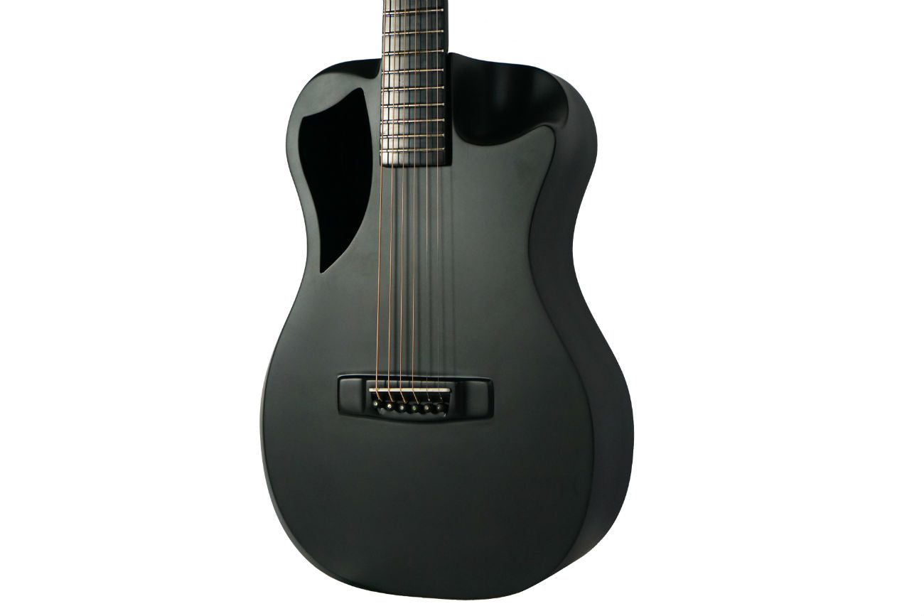 Black Matte Carbon Travel Guitar- OF660M