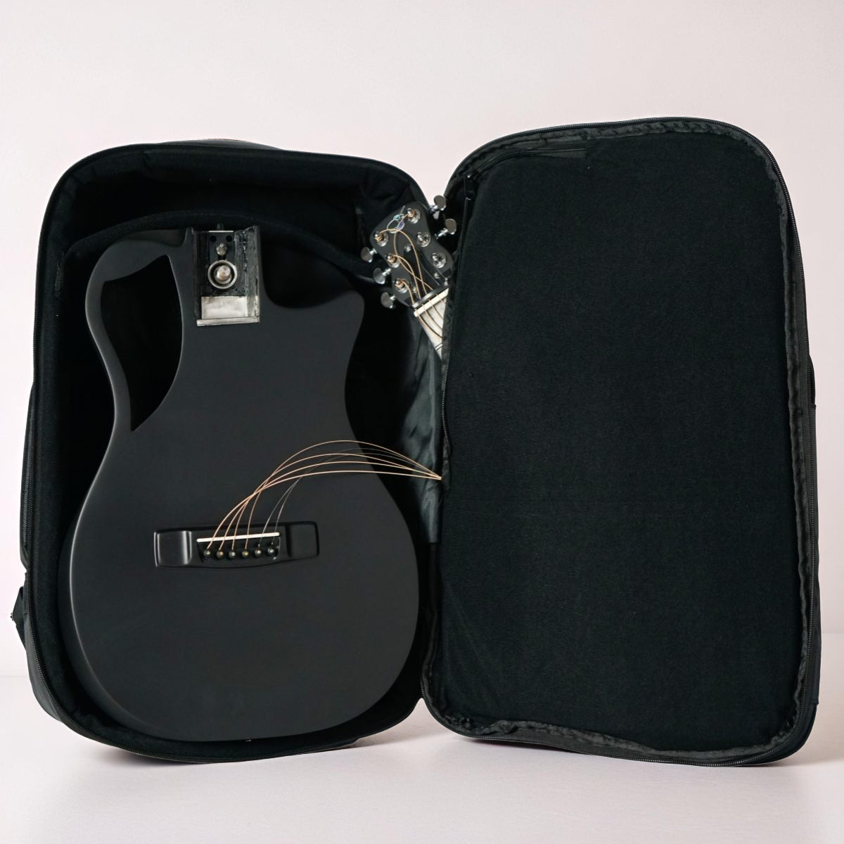 Black Matte Carbon Travel Guitar- OF660M