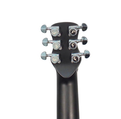 Blue Top Matte Carbon Travel Guitar - OF660B1M