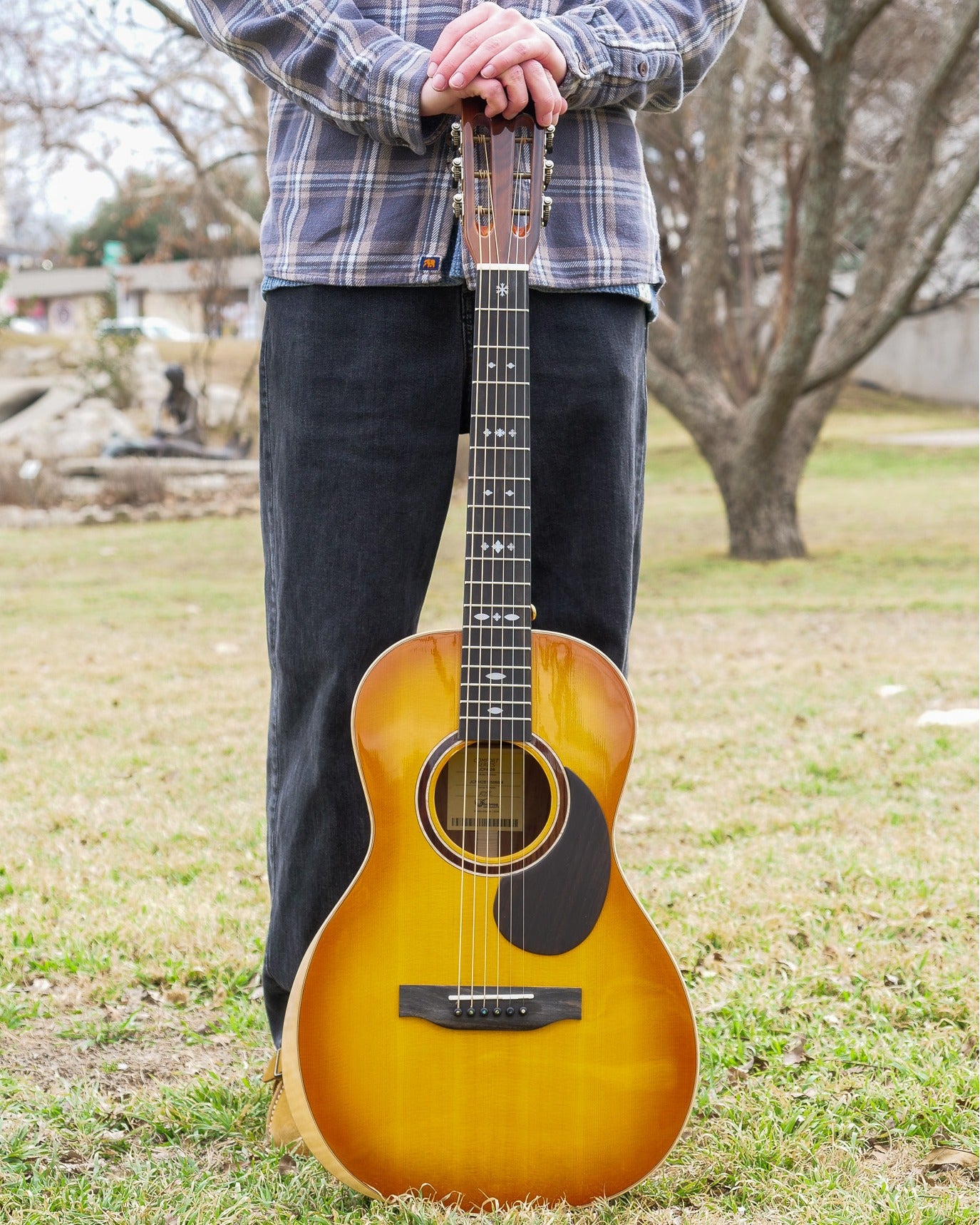 Journey Comfort 12-Fret Slot-head Parlor JCP422B