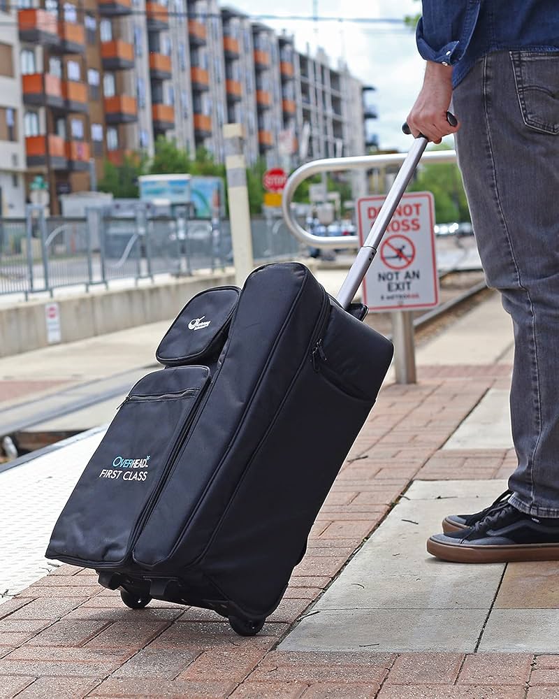 Black Matte Carbon First Class Travel Guitar- FF660M
