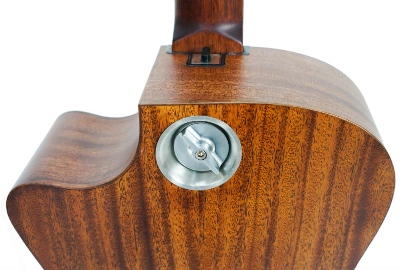 Solid Sitka / Mahogany GA Cutaway Travel Guitar- FF412C