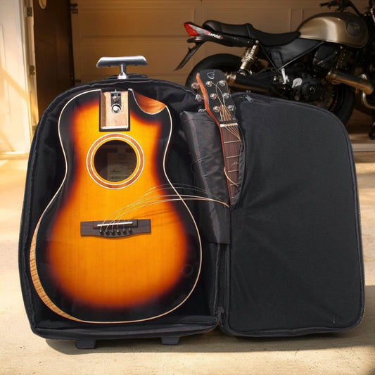 Solid Sitka / Solid African Mahogany Parlor Burst – FP412-13BC