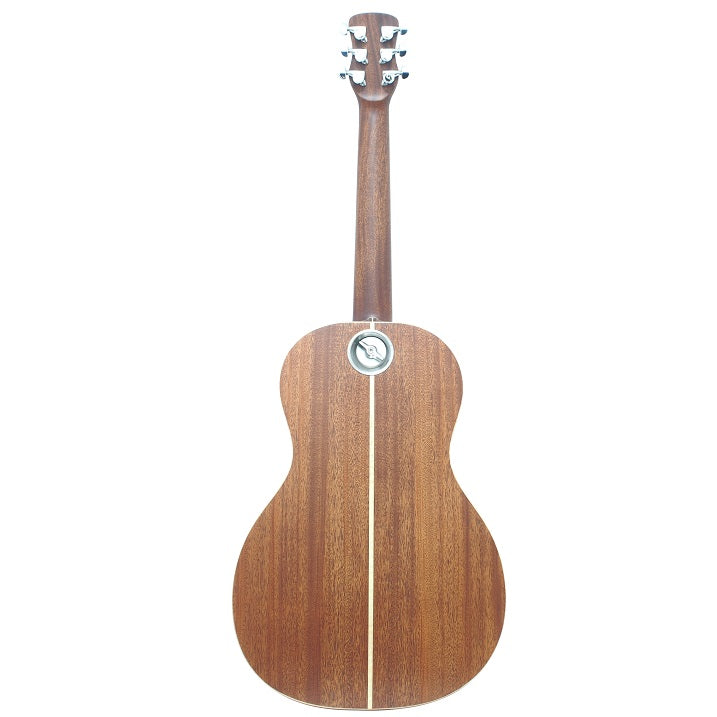 Solid Sitka / Solid African Mahogany Parlor Travel Guitar - FP412-13C