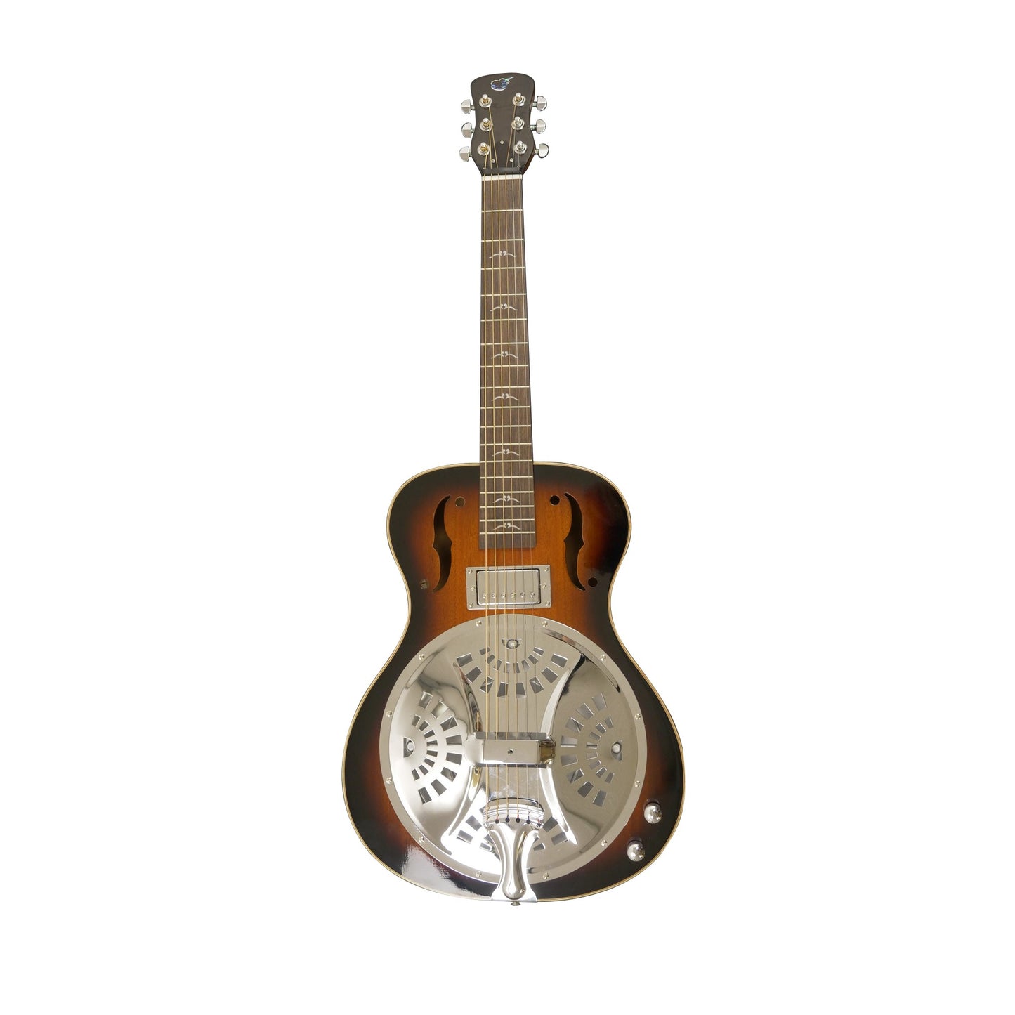 First Class Electric Resonator Mahogany Burst – FR300BE