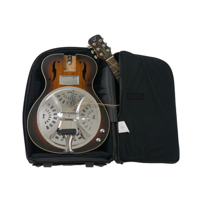 First Class Electric Resonator Mahogany Burst – FR300BE