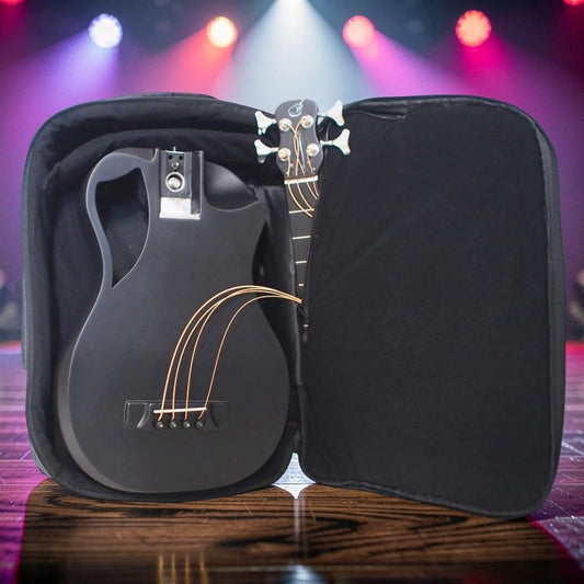 Carbon Black Matte Travel Bass-OB660M