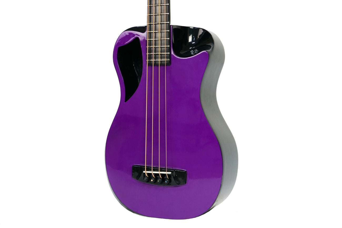 Carbon Fiber Electric Purple Top Travel Bass – OB660P1