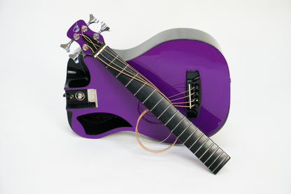Carbon Fiber Electric Purple Top Travel Bass – OB660P1