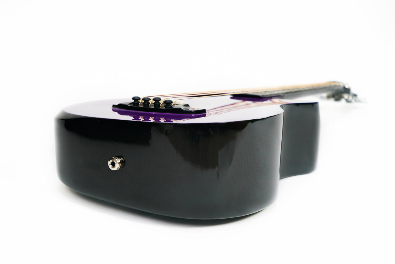 Carbon Fiber Electric Purple Top Travel Bass – OB660P1
