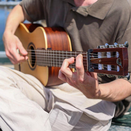 Solid Cedar / Pau Ferro Classical Travel Guitar - OC520