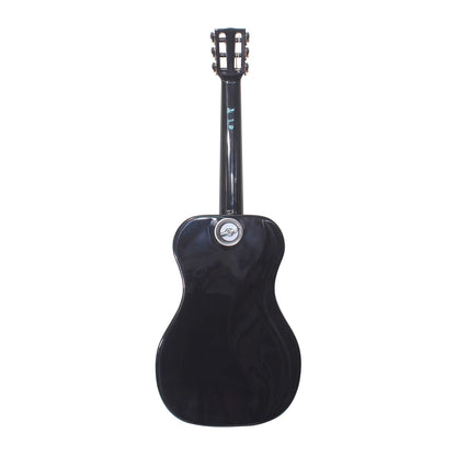 Gloss White Top Carbon Fiber Crossover Classical Travel Guitar- OC660W1