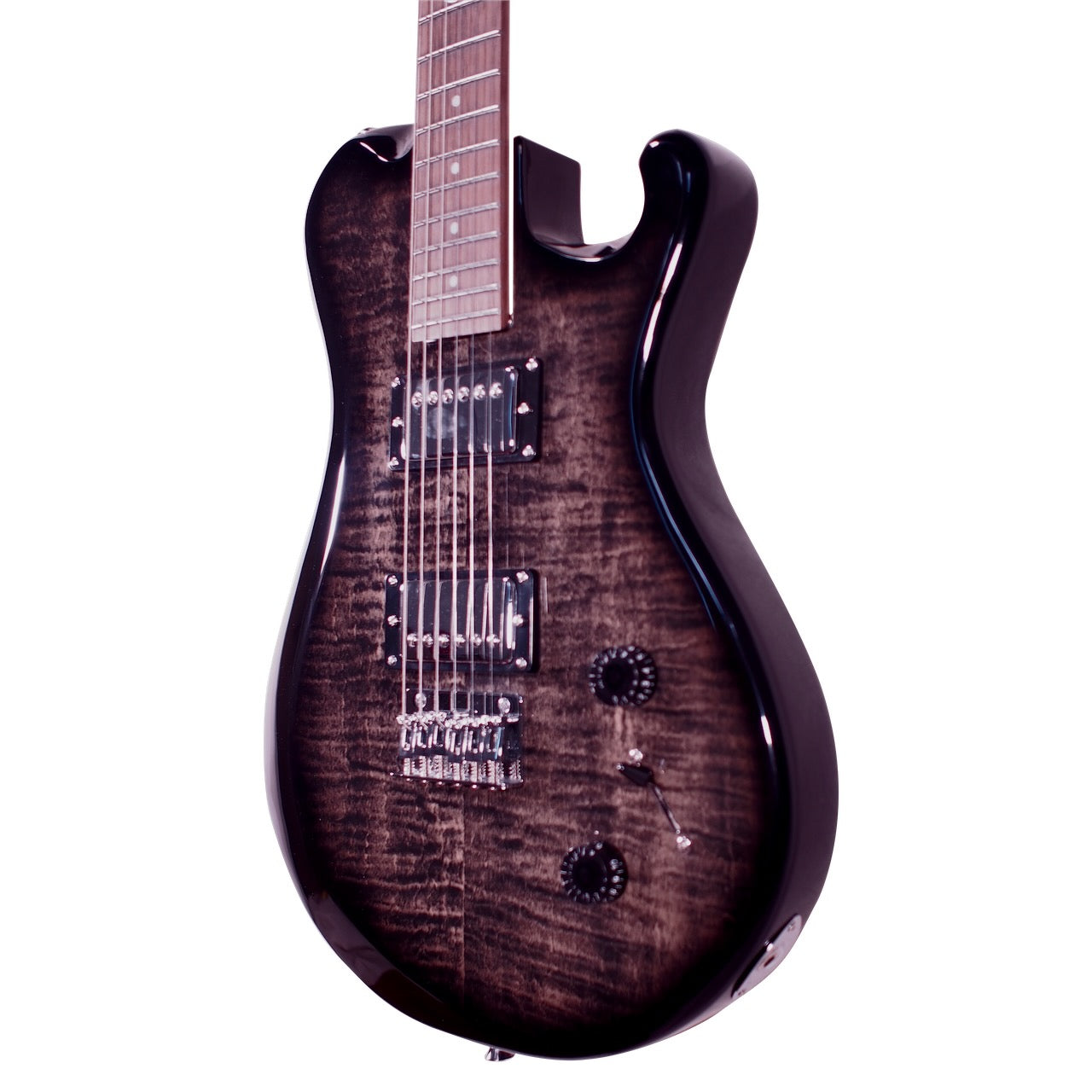 Overhead Electric Black Travel Guitar – OE990BK