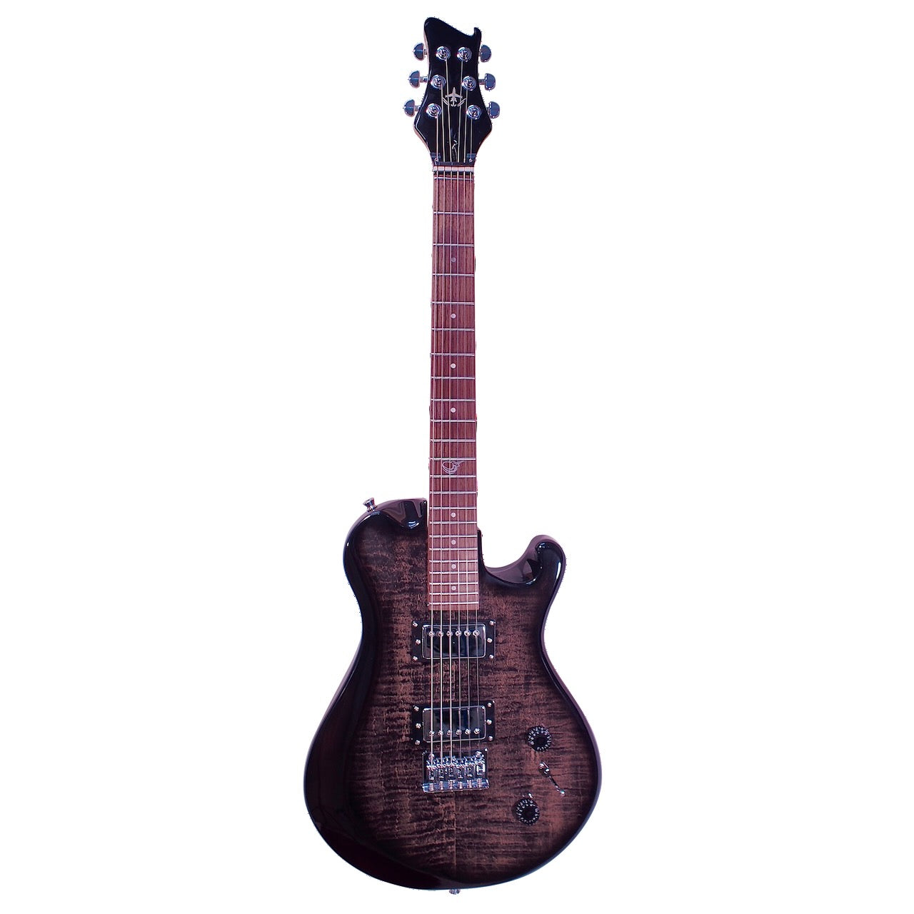 Overhead Electric Black Travel Guitar – OE990BK