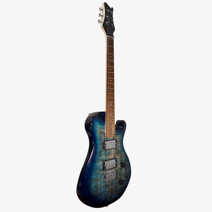 Overhead Electric Faded Blue Travel Guitar - OE990BL