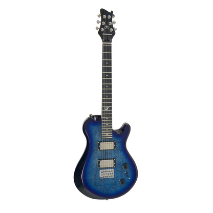 Overhead Electric Faded Blue Travel Guitar - OE990BL