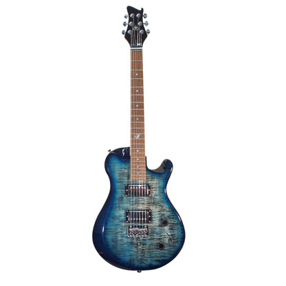 Overhead Electric Faded Blue Travel Guitar - OE990BL