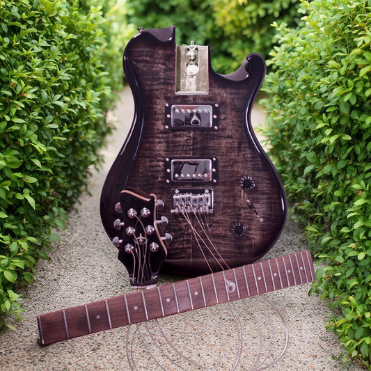 Overhead Electric Black Travel Guitar – OE990BK