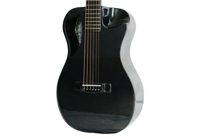 Black Gloss Carbon Travel Guitar - OF660