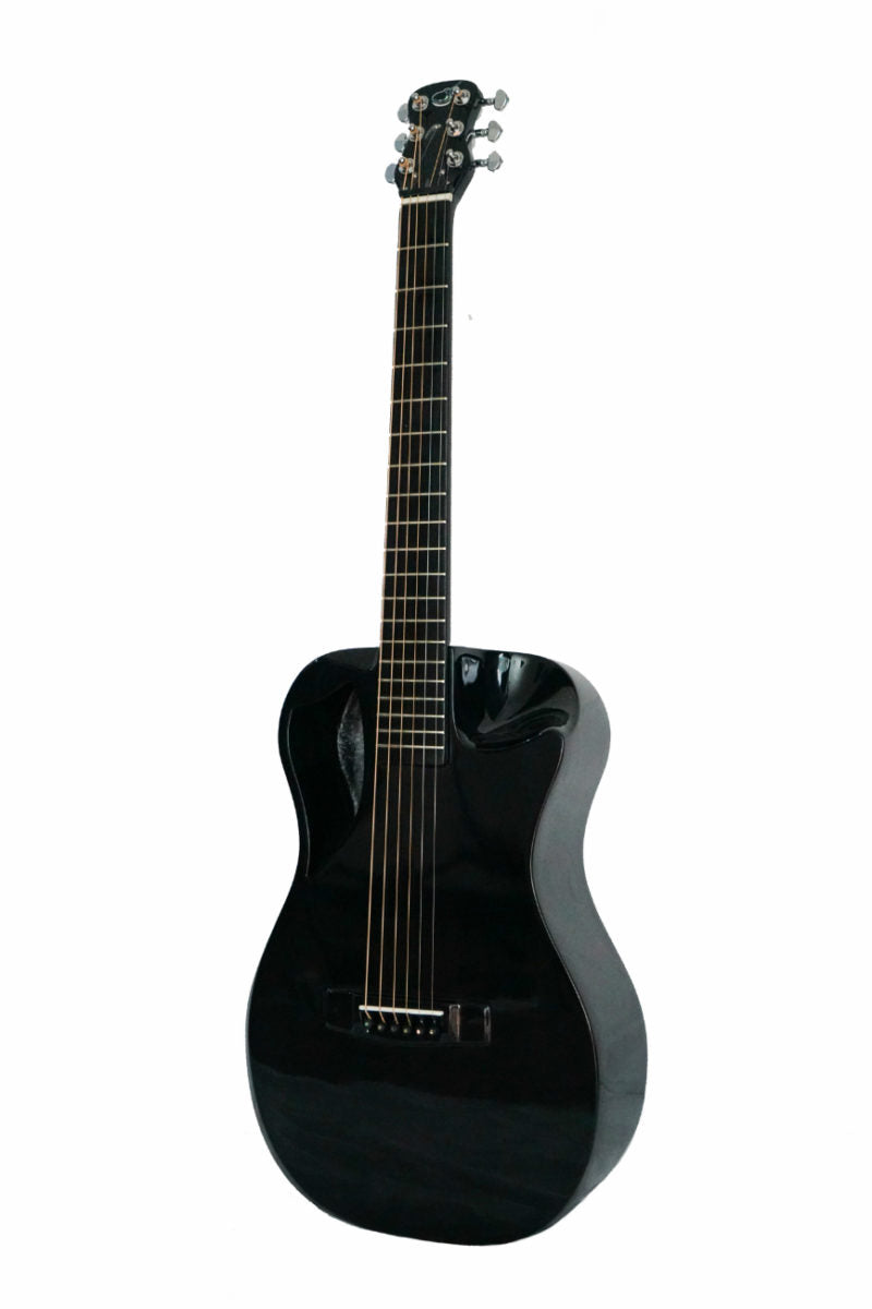 Black Gloss Carbon Travel Guitar - OF660