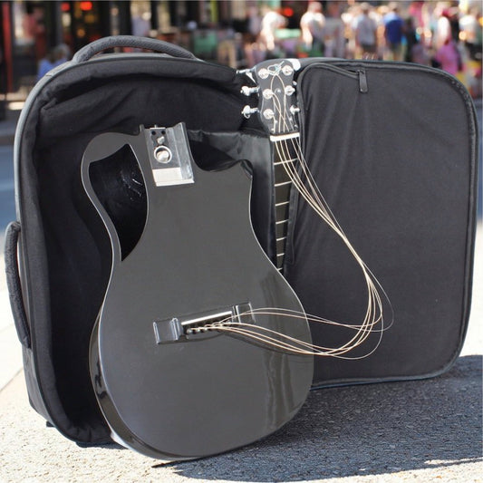Black Gloss Carbon Travel Guitar - OF660