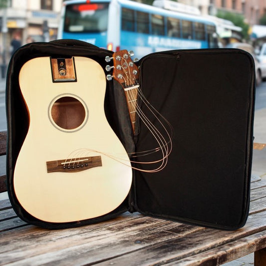 Puddle Jumper Collapsible Acoustic Guitar - Solid Sitka / African Mahogany - PJ410N